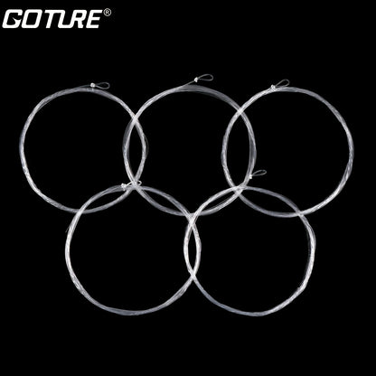 Goture Tapered Leaders: Linha de pesca com laço 0-7X disponível - Perfeita para  pesca