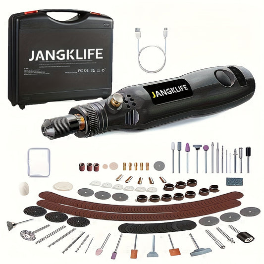 Mini furadeira, kit de ferramentas rotativas com caixa, acessórios para ferramentas