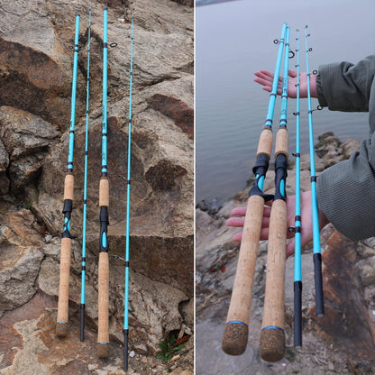 Vara de Pesca Offshore de Fibra de Carbono de 7 pés, Potência Média.e muito linda