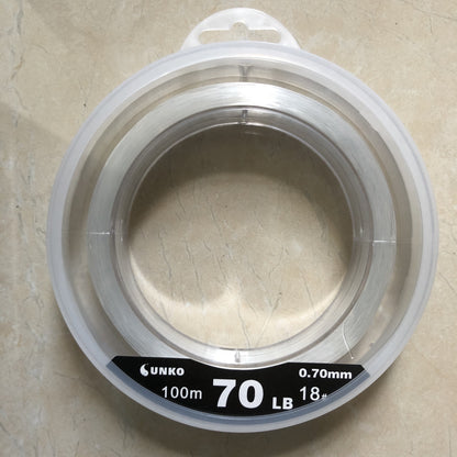 Linha de pesca,durável de nylon de alta resistência de 30-180 lb