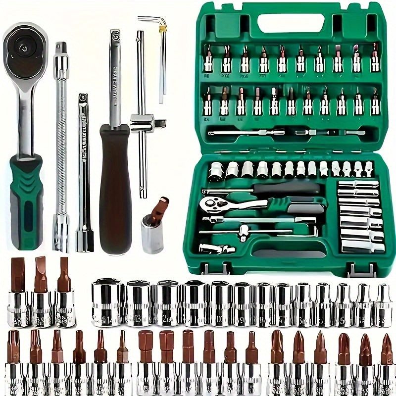 Conjunto de ferramentas 216 e 53 peças.