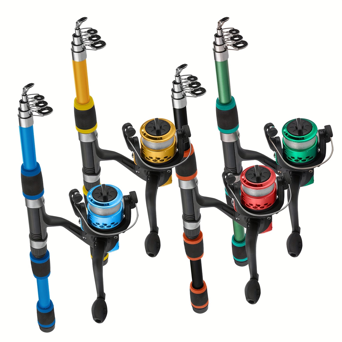 Vara de pesca telescópica de viagem: aproveite a pesca em qualquer lugar com esta vara de pesca leve de fibra de vidro
