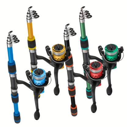 Vara de pesca telescópica de viagem: aproveite a pesca em qualquer lugar com esta vara de pesca leve de fibra de vidro