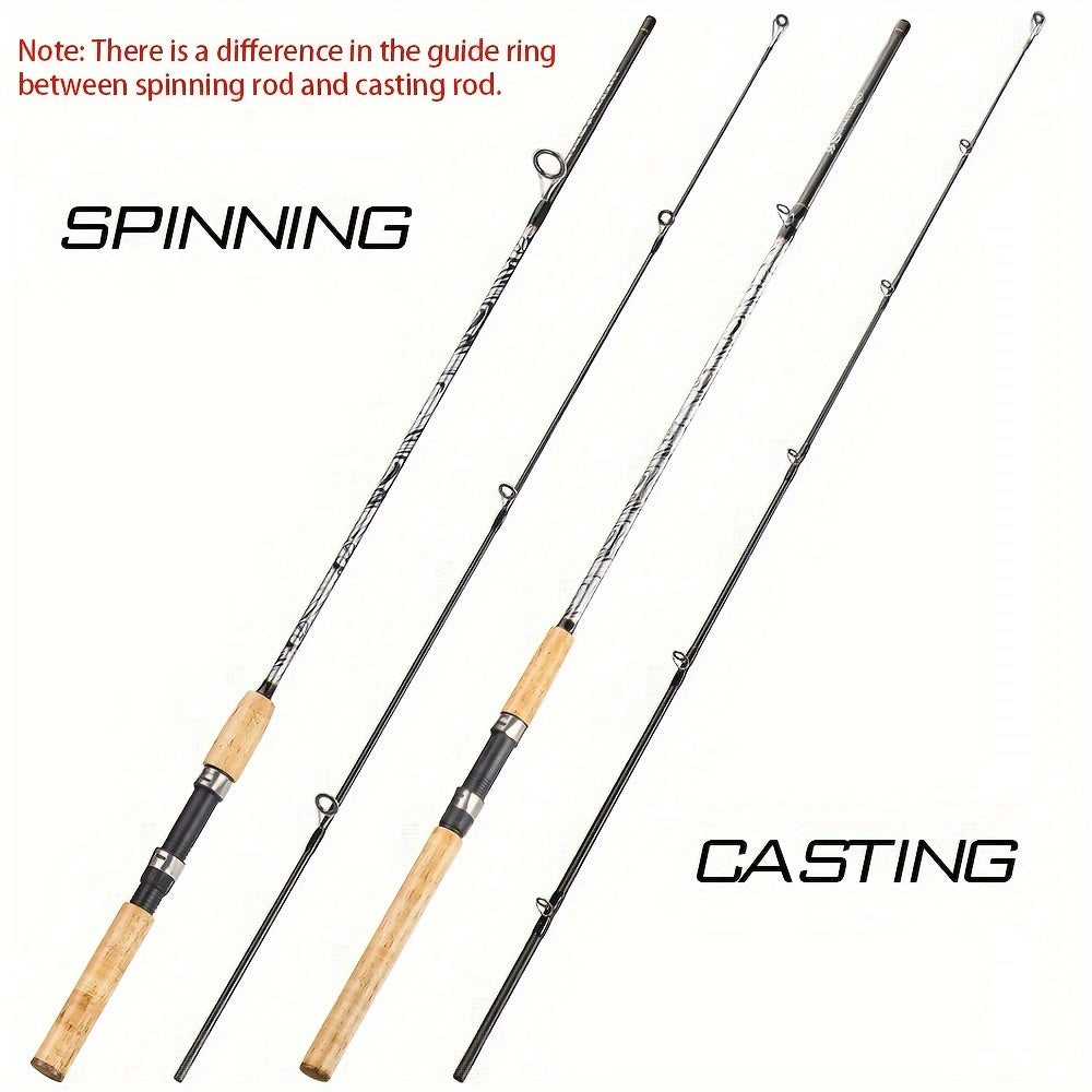 Varas de Pesca Spinning e Casting