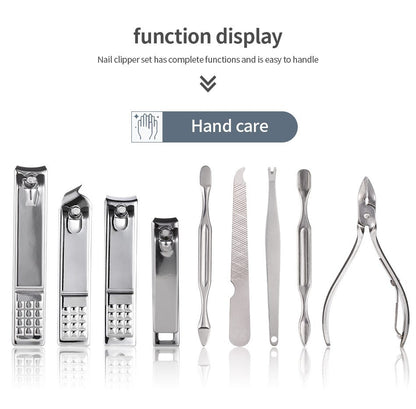 Conjunto de cortador de unhas com 11/26 peças Conjunto de manicure