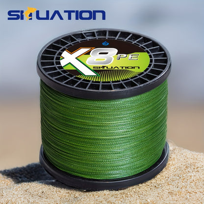 Linha de pesca super forte 1000M/1093YDS - Linha trançada multifilar de PE resistente