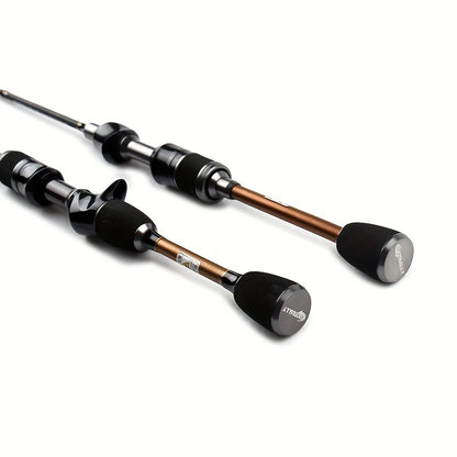 Vara de pesca giratória Skmially Carbon Ul 70,87 polegadas 1,68 m 0,8-5 g Vara de pesca giratória ultraleve para fundição Acessórios para pesca Vara de pesca