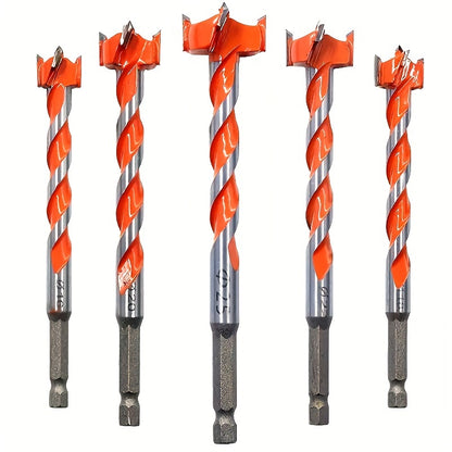 5 peças, brocas abridoras de furos premium para marcenaria.