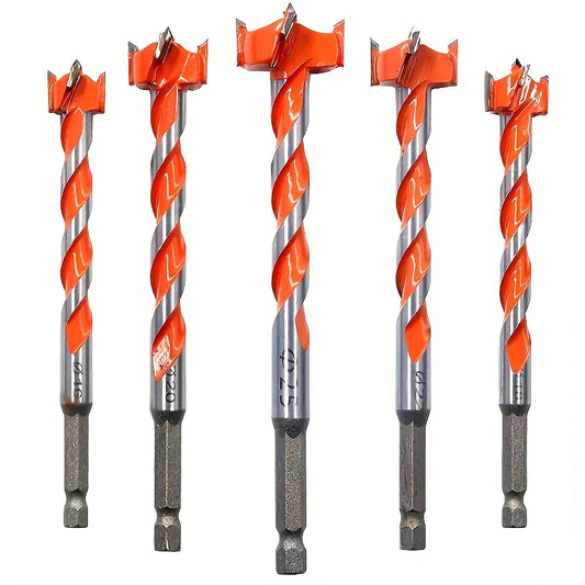 5 peças, brocas abridoras de furos premium para marcenaria.