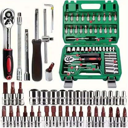 Conjunto de ferramentas 216 e 53 peças.