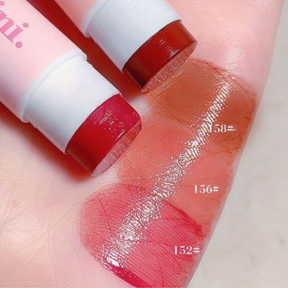 Bálsamo labial com cor, batom hidratante, removedor de pele morta e clareador.