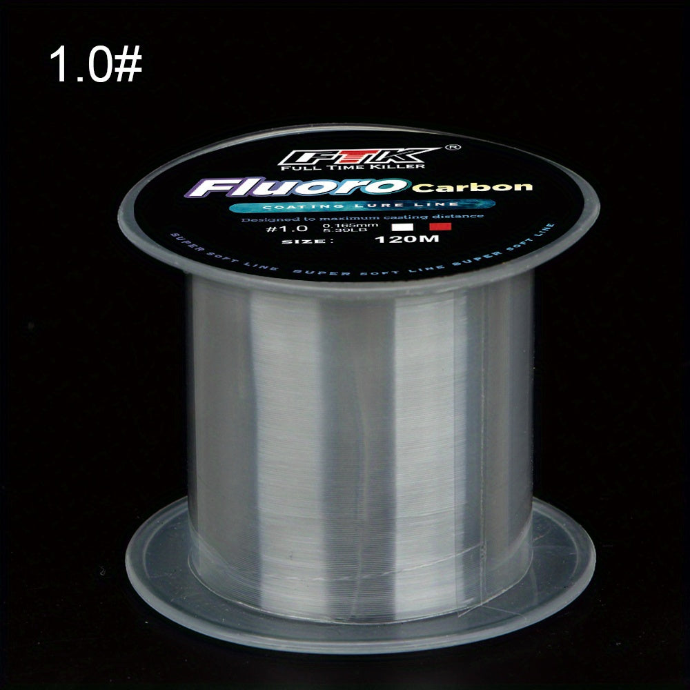 Linha de pesca de carpa monofilamento de nylon com revestimento de microfluorcar