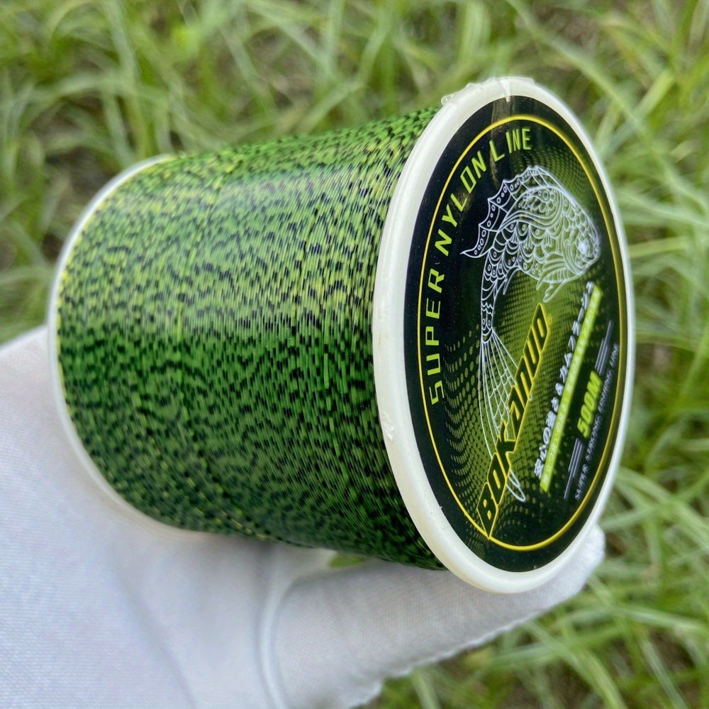 Linha de pesca invisível de 547 jardas/500 m, linha de pesca monofilamento resistencia pura