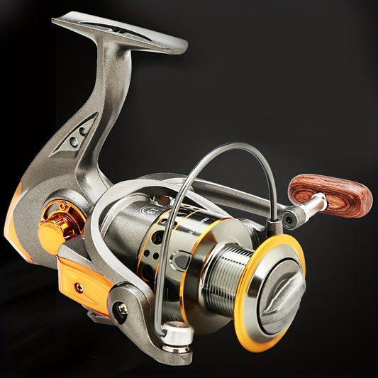Equipamento de carretel giratório Pro Fishing com carretel fixo - Lançamento suave, arrasto preciso
