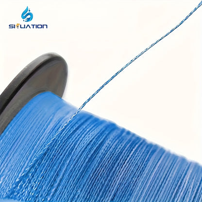 Linha de pesca trançada PE 300M/328YDS, forte e suave para arremessos longos