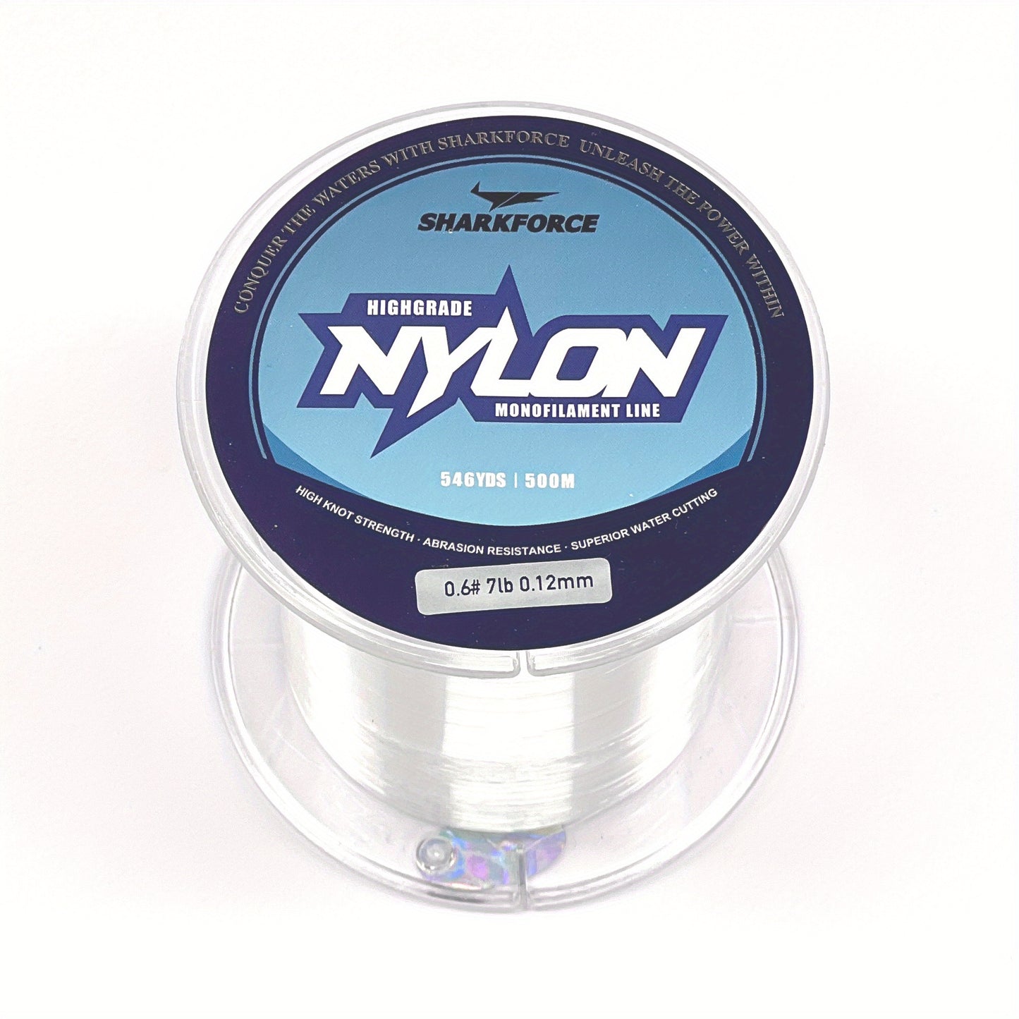 Linha de pesca monofilamento de nylon transparente de 7-40 lb...,