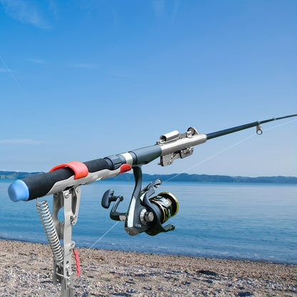 1pacote de suportes para varas de pesca premium com mola
