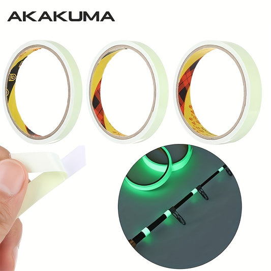 rolo de fita luminoso para vara de pesca aumenta sua visibilidade