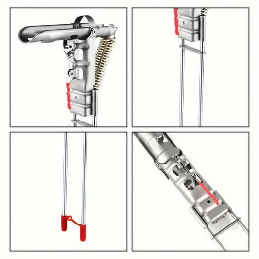 Suporte automático para vara de pescar de aço inoxidável premium de 1 peça