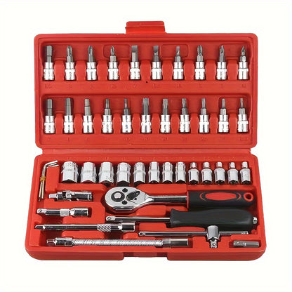 Kit de ferramentas mecânicas, Chave catraca de alta qualidade