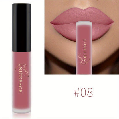 20 cores de batom matte altamente pigmentado.