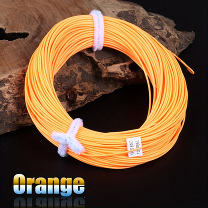Linha de pesca com mosca Sougayilang, linha flutuante de 100 pés/30,5 m