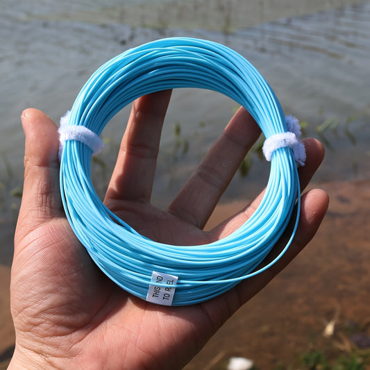 Linha de pesca com mosca Sougayilang, linha flutuante de 100 pés/30,5 m