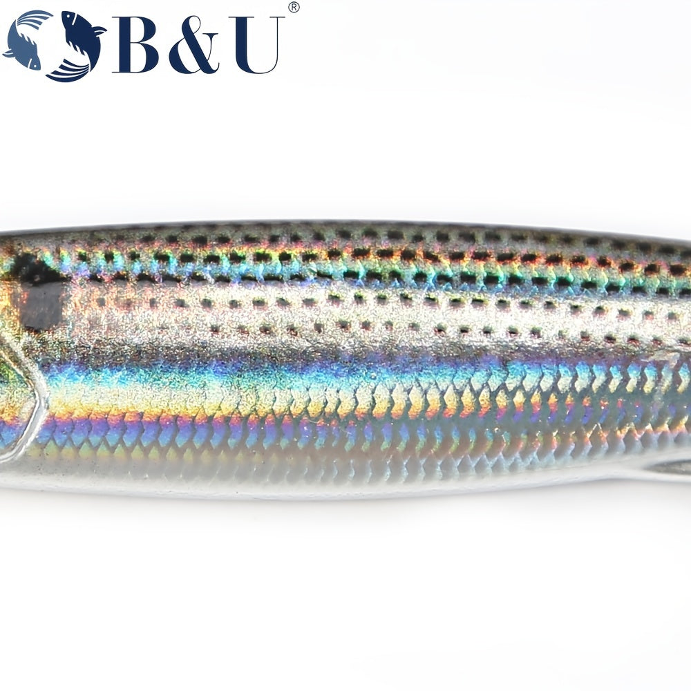 Ultimate Metal Cast Jig Spoon - Isca de pesca impressa em 3D altamente realista com durabilidade 30G/40G/60G.