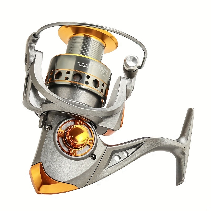 Equipamento de carretel giratório Pro Fishing com carretel fixo - Lançamento suave, arrasto preciso