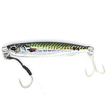 Ultimate Metal Cast Jig Spoon - Isca de pesca impressa em 3D altamente realista com durabilidade 30G/40G/60G.