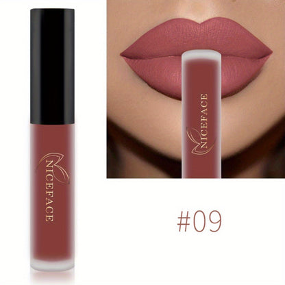 20 cores de batom matte altamente pigmentado.