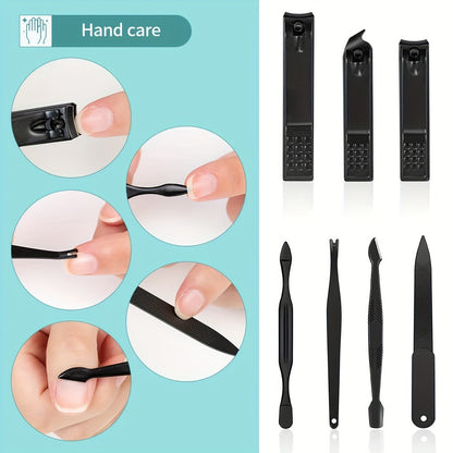 kit profissional para  manicure com 10 peças