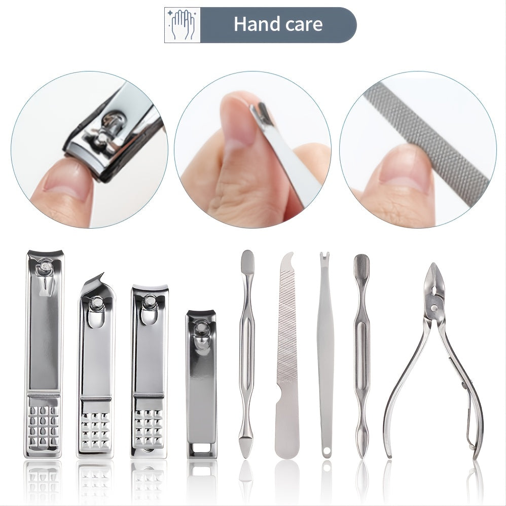 Conjunto de cortador de unhas com 11/26 peças Conjunto de manicure