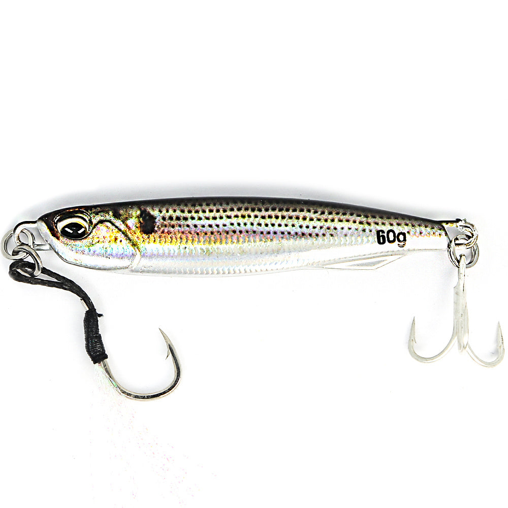 Ultimate Metal Cast Jig Spoon - Isca de pesca impressa em 3D altamente realista com durabilidade 30G/40G/60G.
