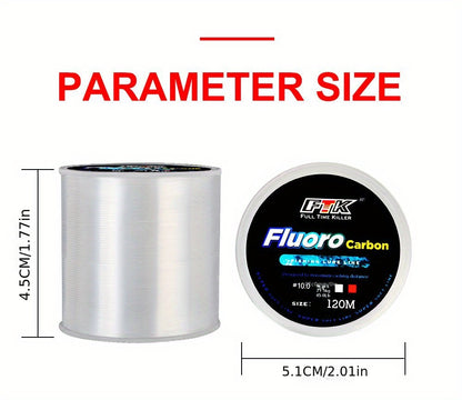 Linha de pesca de carpa monofilamento de nylon com revestimento de microfluorcar
