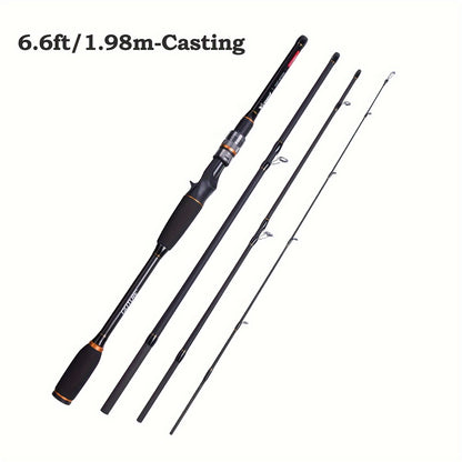 Vara de pesca Goture Xceed de carbono para spinning/casting de 1,98 m a 3,6 m/6,6...