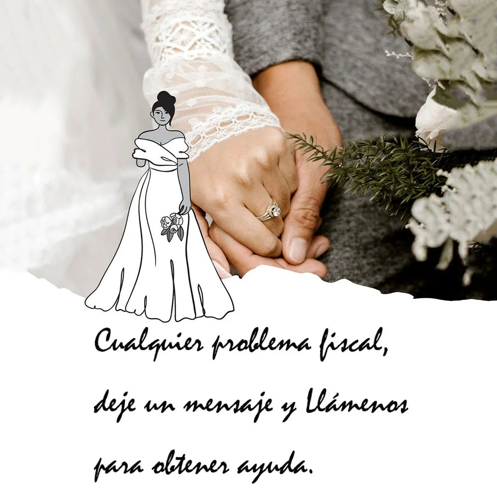 Vestido de noiva,com manga comprida e renda
