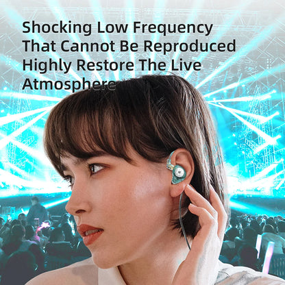 Fones de ouvido KZ EDX Pro.