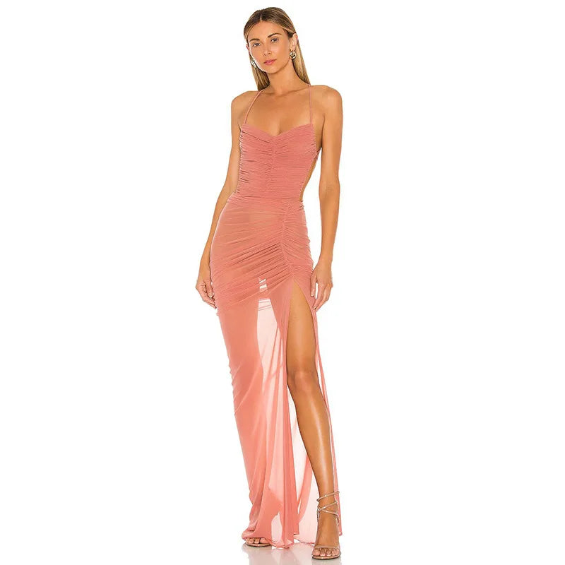 Vestidos Longos de Verão para Mulheres Festa Casamento
