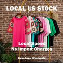 Vestido curto estilo boho com estampa tribal.