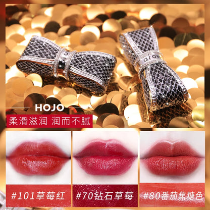 Conjunto de batons matte aveludados com alívio de batom, à prova d'água.