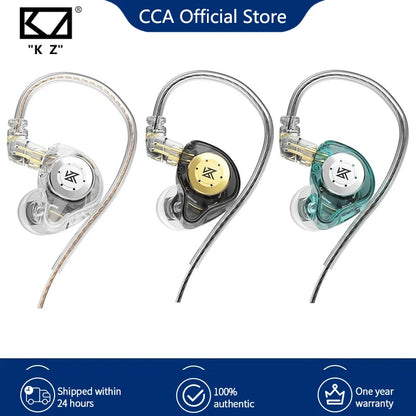 Fones de ouvido KZ EDX Pro.