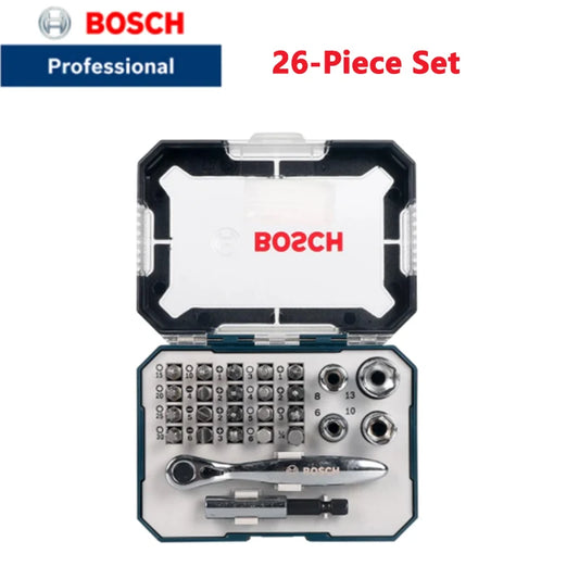 Conjunto de 26 brocas Bosch para chaves de fenda.