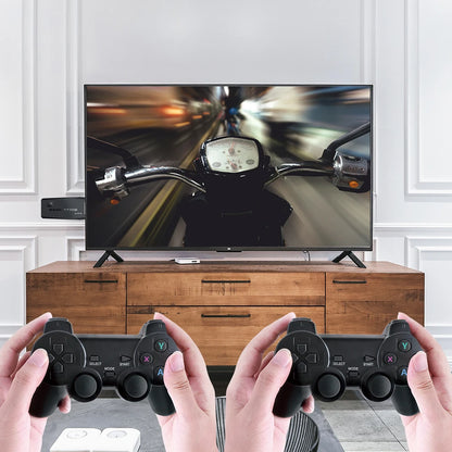 Game Stick 4K HD TV Construído em 20000 jogos Console de videogame com controle sem fio Console de jogos .