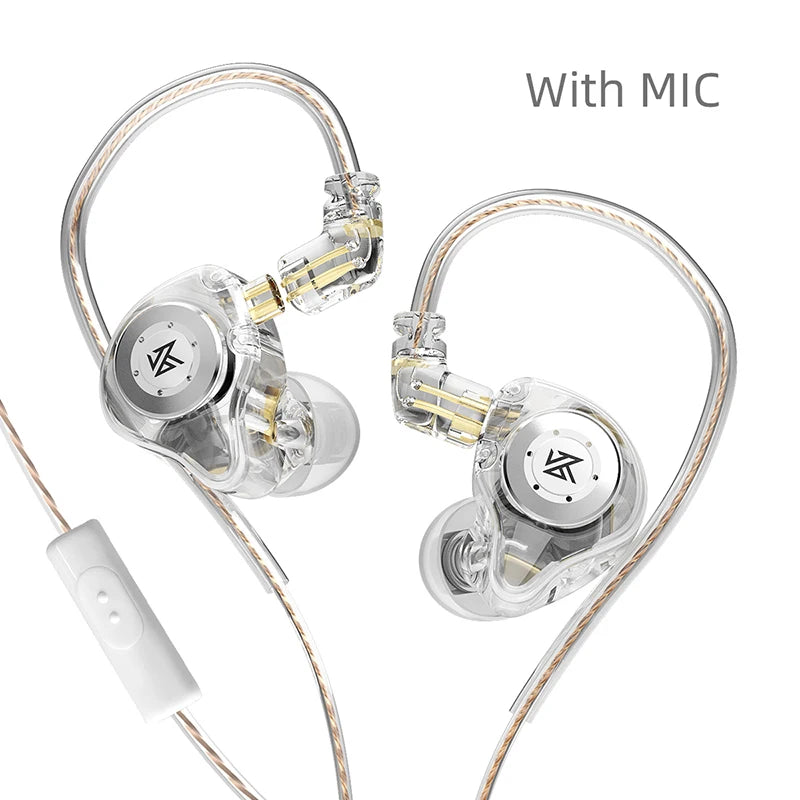 Fones de ouvido KZ EDX Pro.