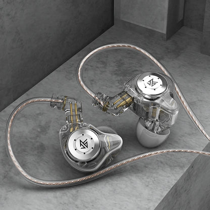 Fones de ouvido KZ EDX Pro.