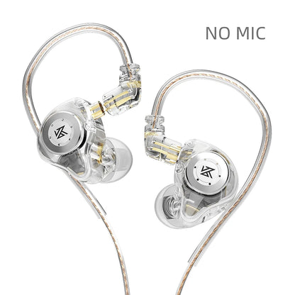 Fones de ouvido KZ EDX Pro.