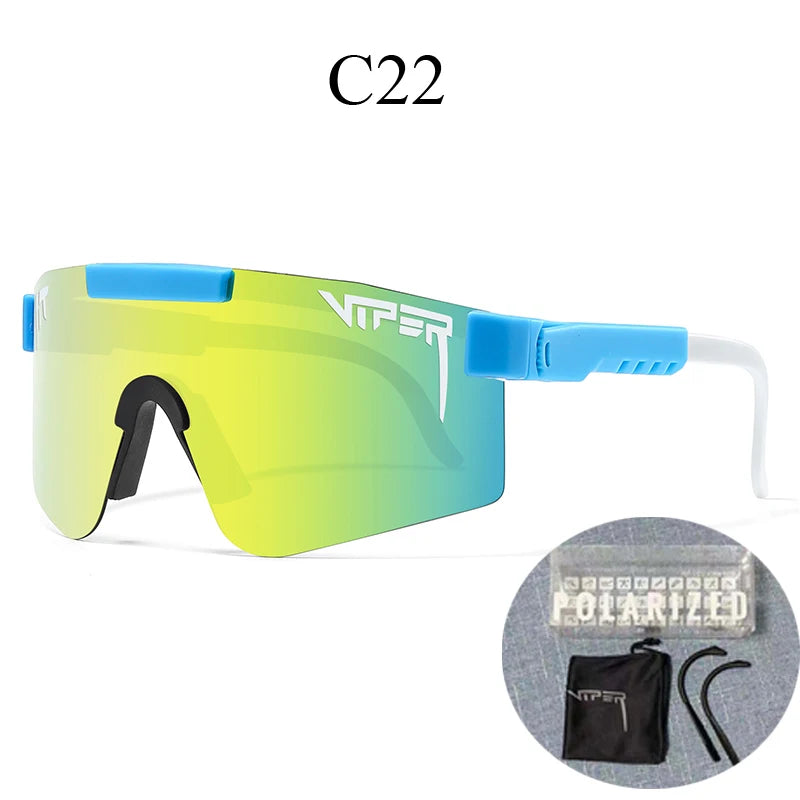 Com estojo UV400 Óculos de sol para ciclismo, esportes ao ar livre.