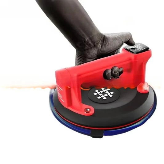 Ventosa elétrica digital a vácuo P618A para esticar pisos de vidro e azulejos.