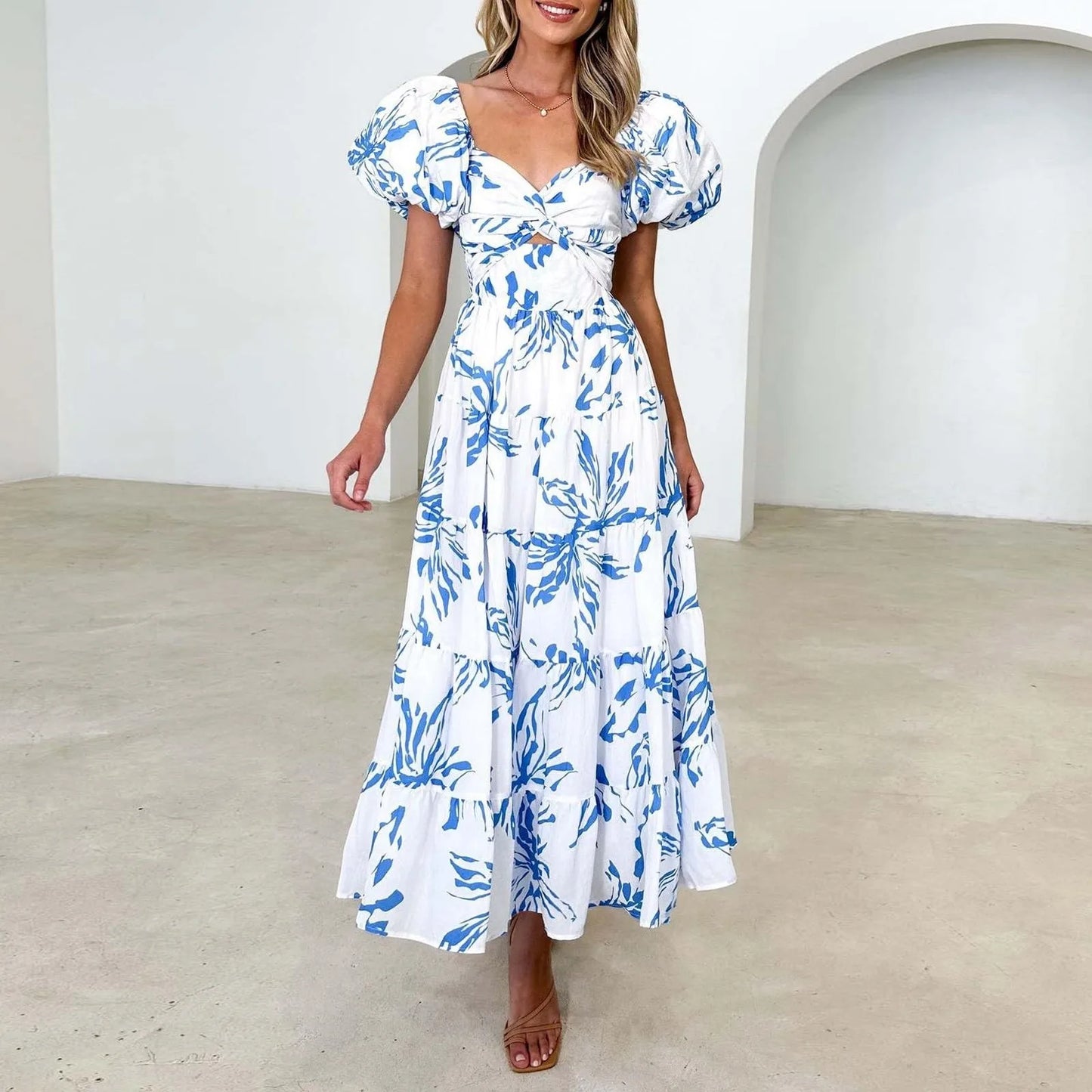 Vestidos para mulher, vestidos formais de primavera.